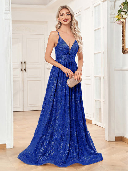 Funki Findz | Dresses | Women's Luxury Strappy Evening Dress