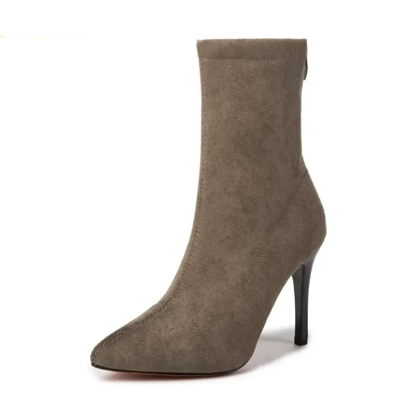 Funki Findz | Boots | Women's Pointed Toe Stiletto Ankle Boots