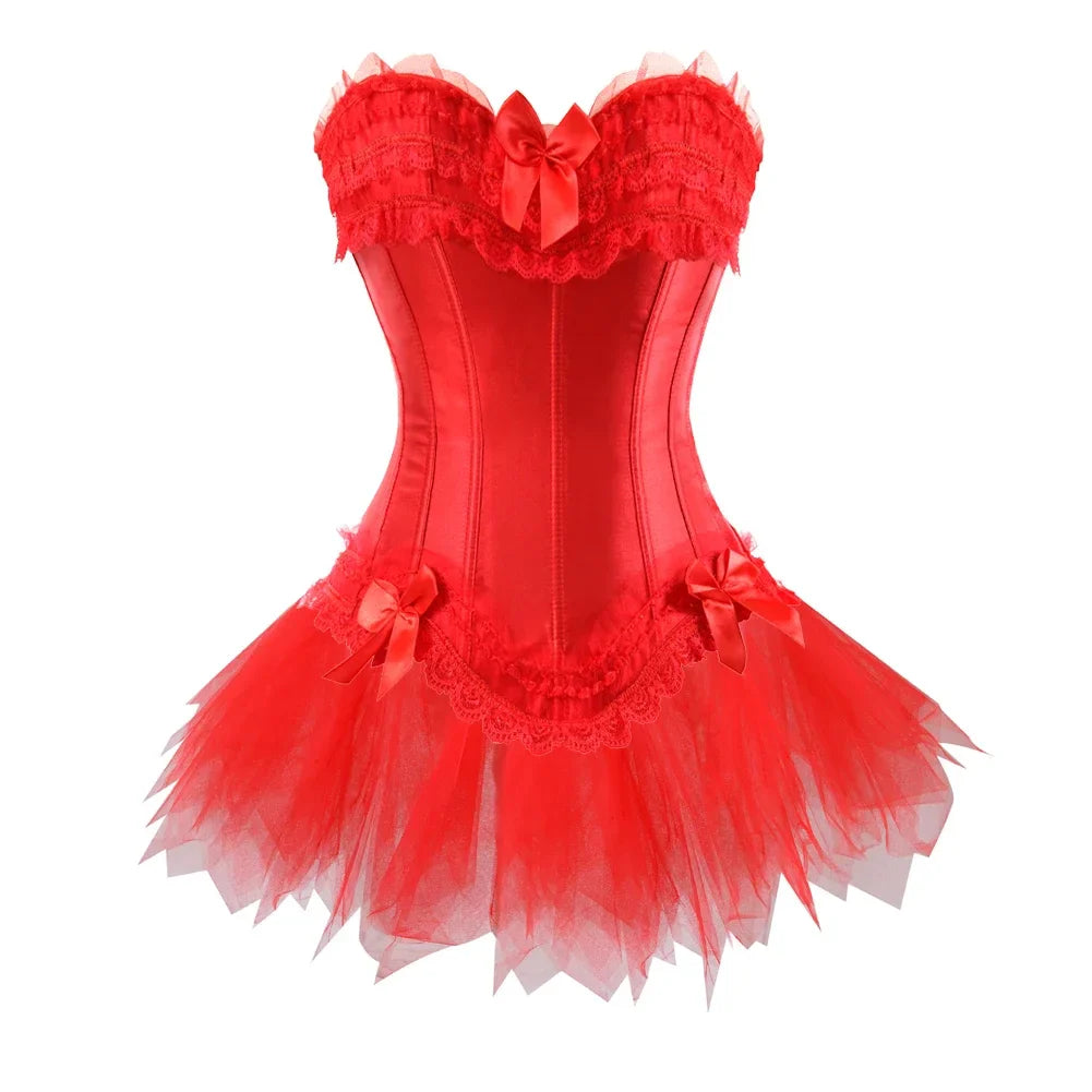 Funki Findz | Dresses | Women's Victorian Lace Corset Dresses
