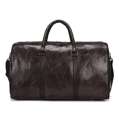 Funki Findz | Bags | Travel Bags | Faux Leather Overnight Bag