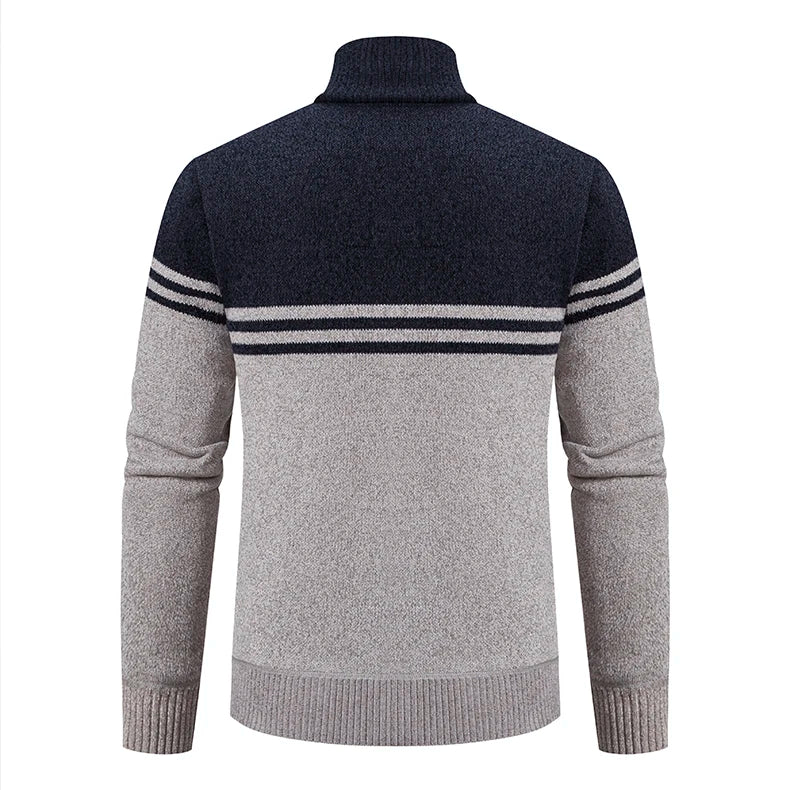 Funki Findz | Sweaters | Men's Slim Mock Neck Zip Up Cardigans