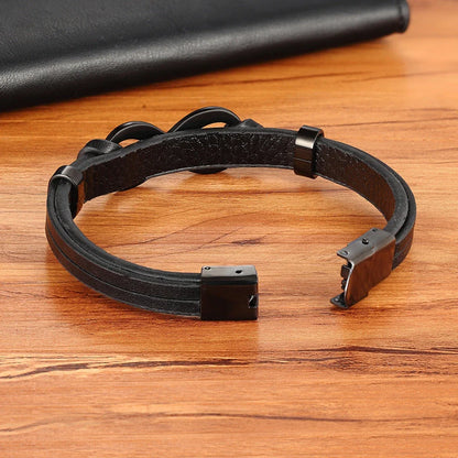 Funki Findz | Bracelets | Unisex Leather Infinity Symbol Bracelets