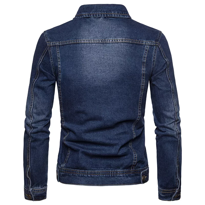 Funki Findz | Jackets | Men's Classic Denim Slim Fit Jacket 5XL