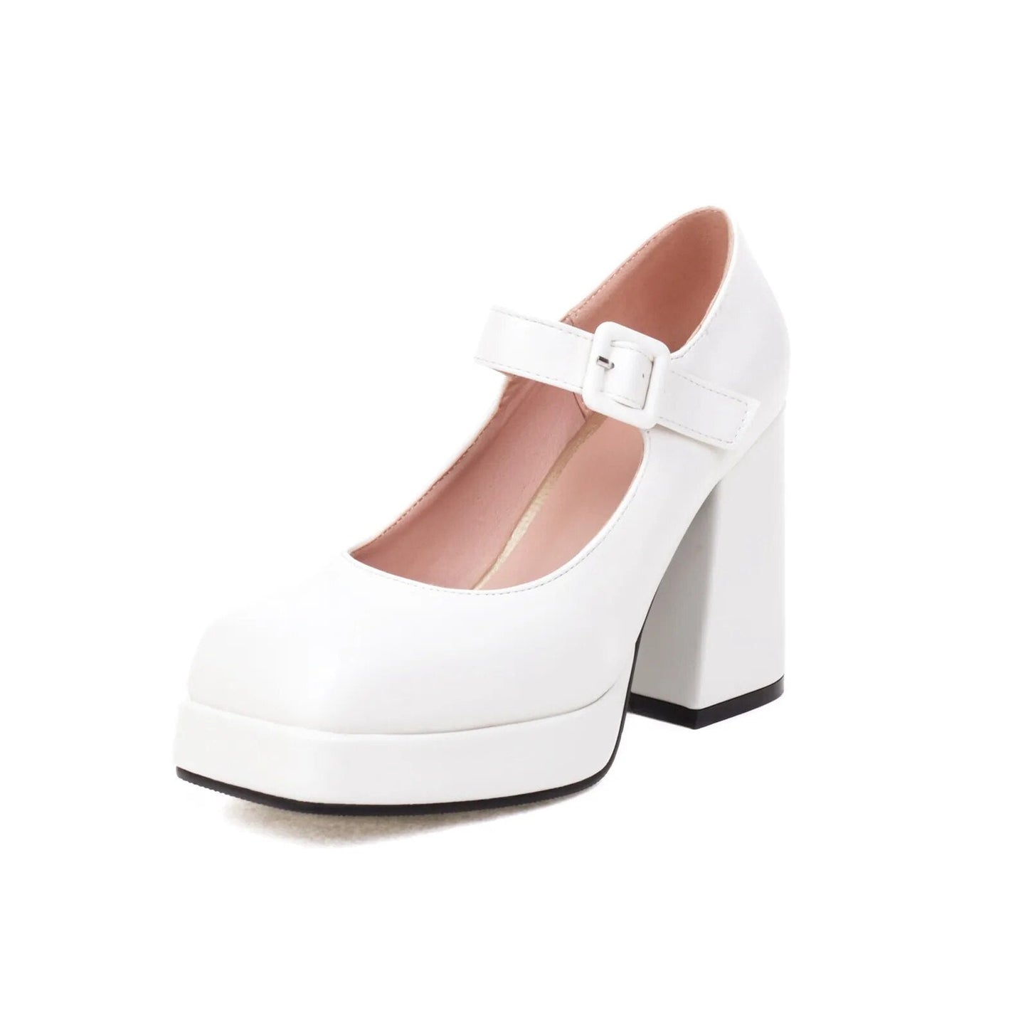 Funki Findz | Shoes | Women's Chunky Heel Platform Mary Janes