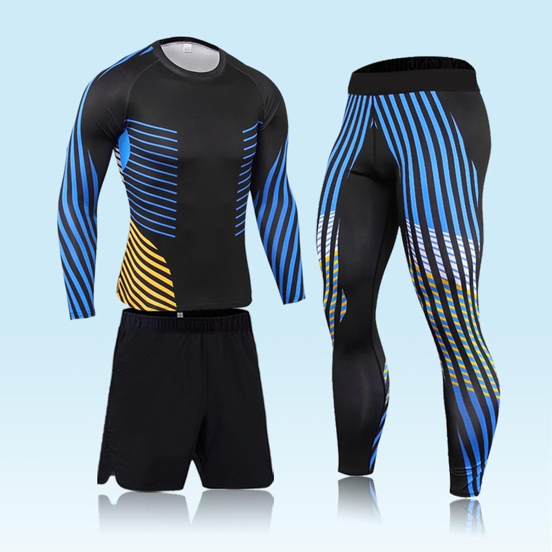 Funki Findz | Activewear | Men's Compression Workout Pant Sets