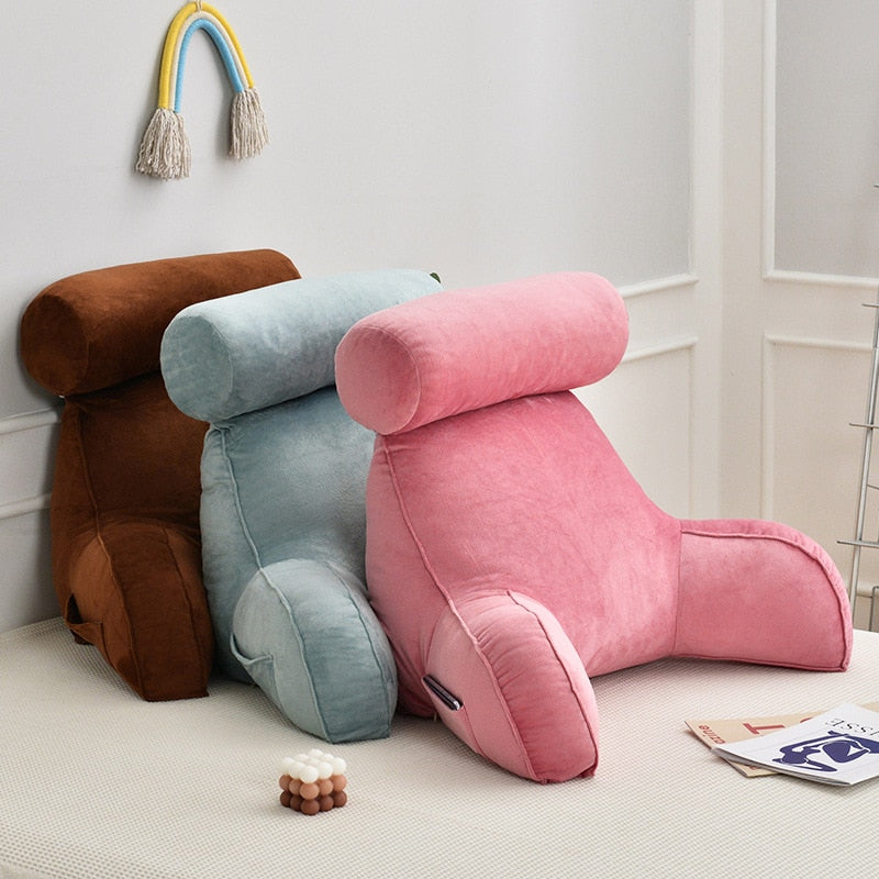 Funki Findz | Pillows | Soft Backrest Reading Pillow with Arm Rest