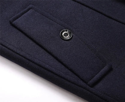 Funki Findz | Jackets | Men's Winter Woolen Long Trench Coat