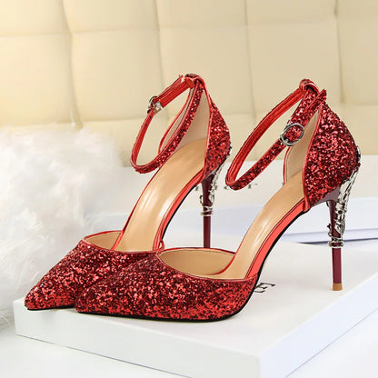 Funki Findz | Shoes | Women's Elegant Party Glitter Sandals