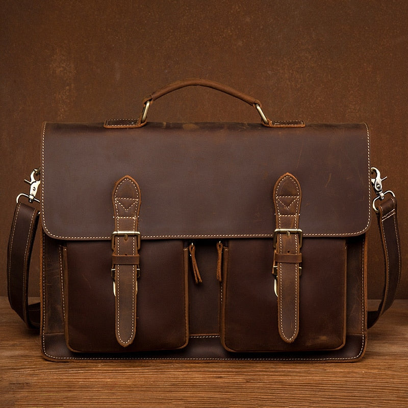 Funki Findz | Bags | Messenger Bags | Men's Leather Laptop Bag