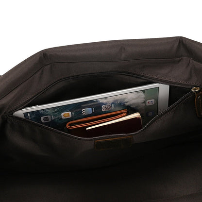 Funki Findz | Bags | Travel Bags | Men's Leather Overnight Bag