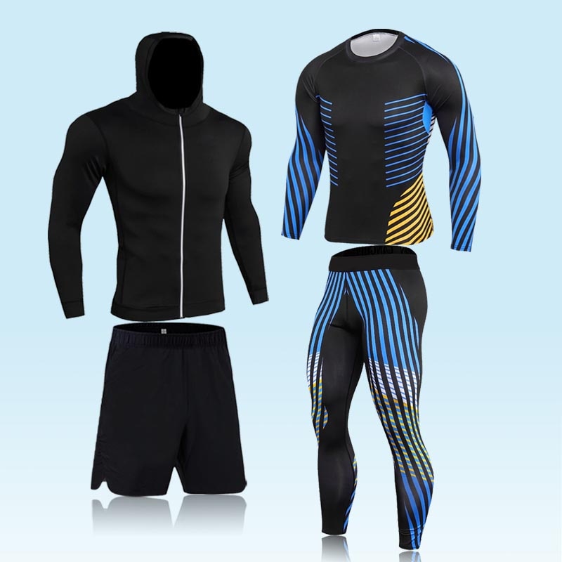 Funki Findz | Activewear | Men's Compression Workout Pant Sets
