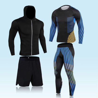 Funki Findz | Activewear | Men's Compression Workout Pant Sets