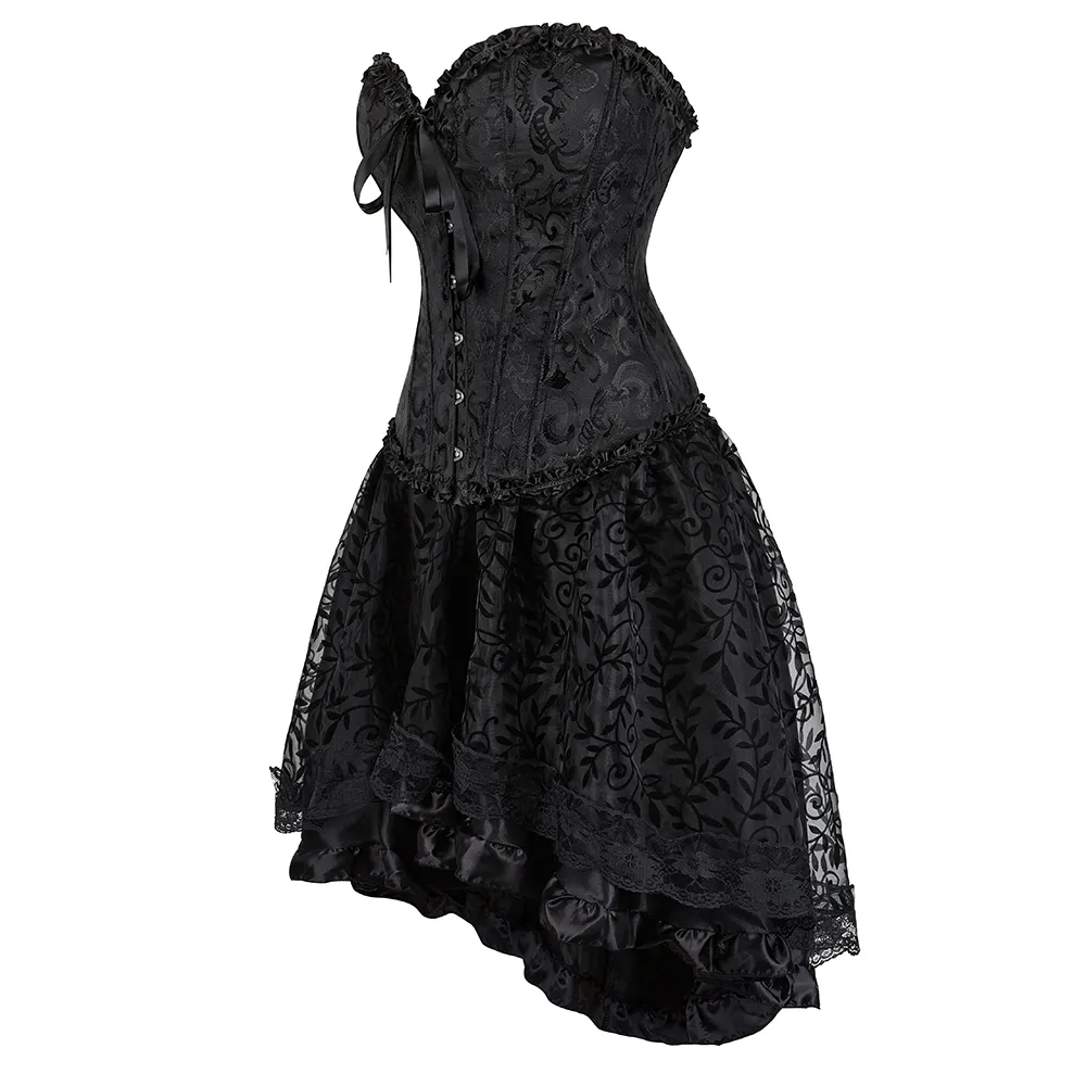 Funki Findz | Dresses | Women's Punki Gothic Corset Skirt Set