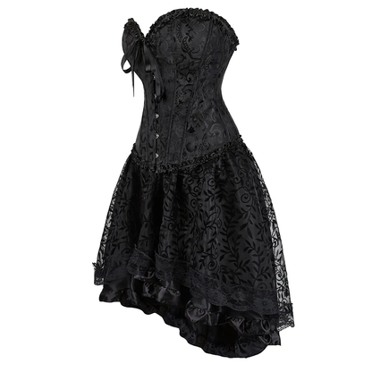 Funki Findz | Dresses | Women's Punki Gothic Corset Skirt Set