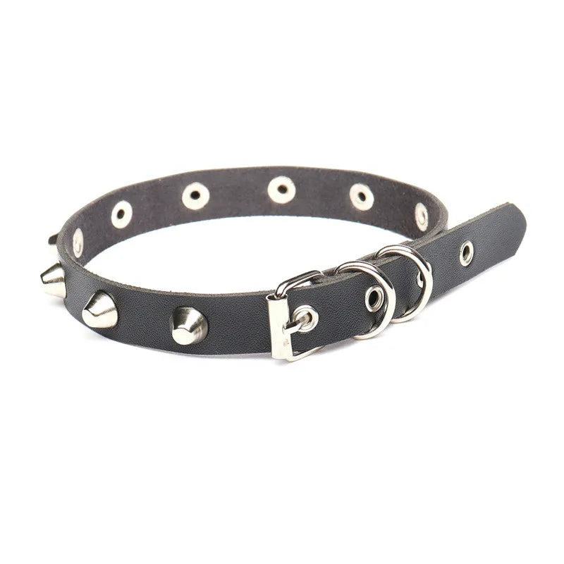 Funki Findz | Necklaces | Unisex Goth Punk Spike Collar Choker
