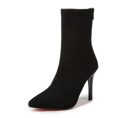 Funki Findz | Boots | Women's Pointed Toe Stiletto Ankle Boots