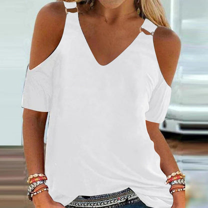 Funki Findz | Shirts | Women's Cut Out Buckle Strap Summer Top