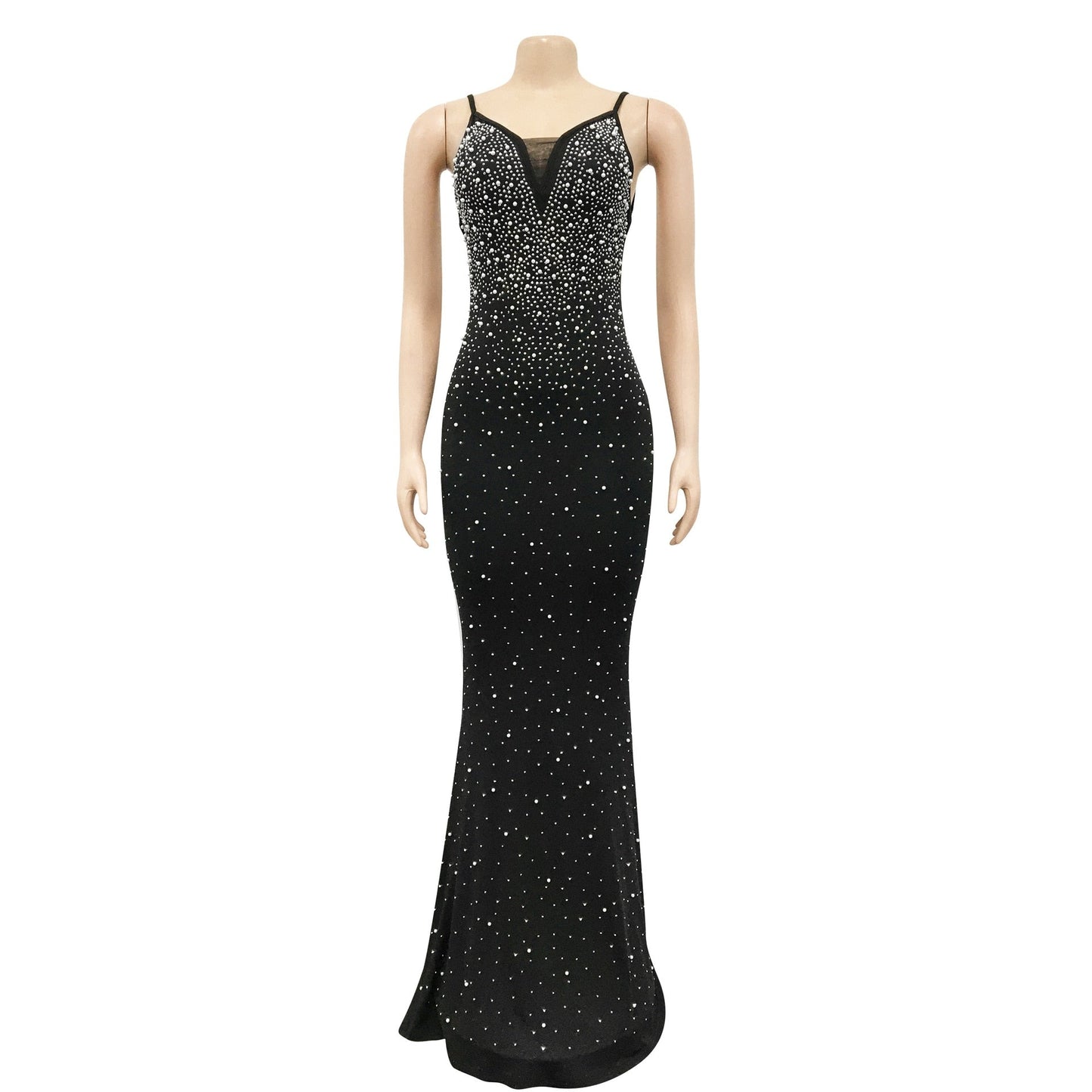 Funki Findz | Dresses | Women's Beaded Pearl Bodycon Dress