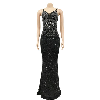 Funki Findz | Dresses | Women's Beaded Pearl Bodycon Dress