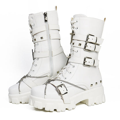 Funki Findz | Boots | Women's New Gothic Style Platform Boots