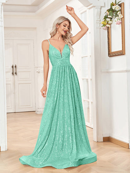 Funki Findz | Dresses | Women's Luxury Strappy Evening Dress