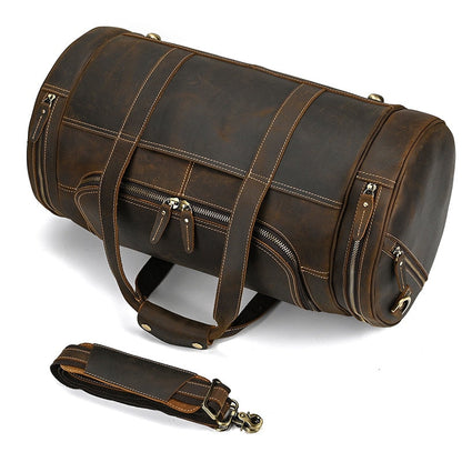 Funki Findz | Bags | Travel Bags | Men's Leather Overnight Bag