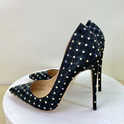 Funki Findz | Shoes | Women's Beaded Crystal Luxury Stilettos