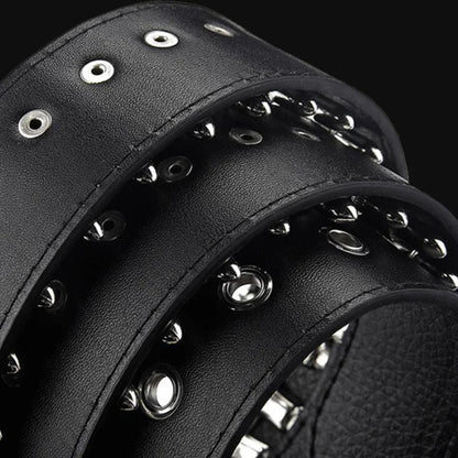 Funki Findz | Belts | Unisex Hollow Bullet Shape Decoration Belt