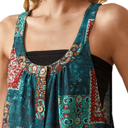 Funki Findz | Pants | Women's Boho Loose Fit Wide Leg Romper