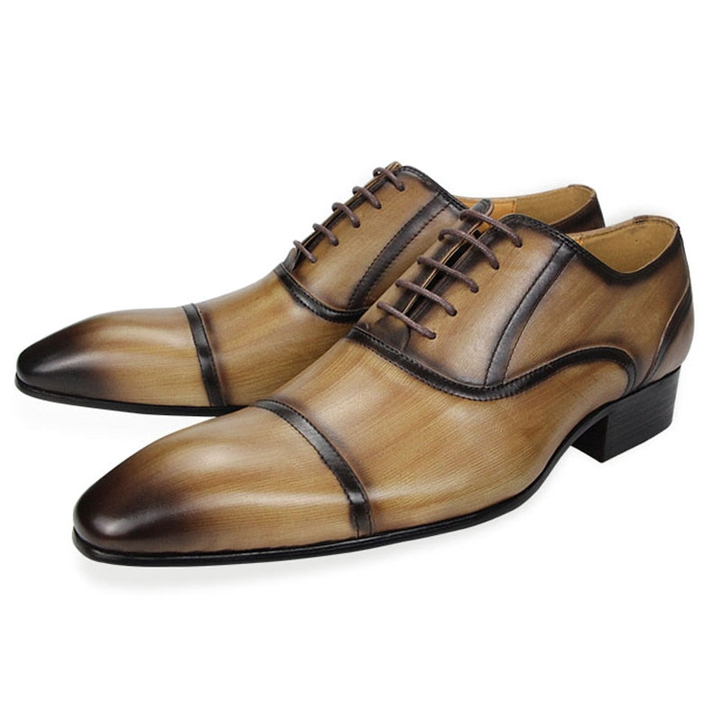 Funki Findz | Shoes | Men's Leather Luxury Custom Dress Shoes