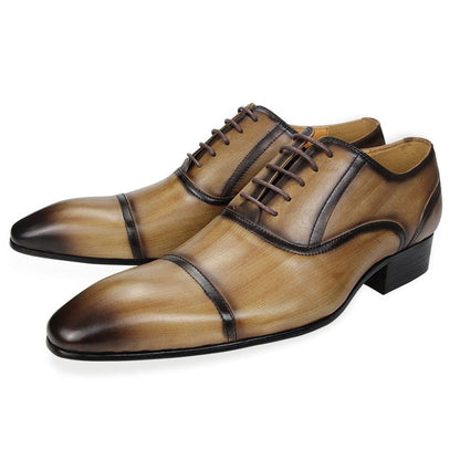 Funki Findz | Shoes | Men's Leather Luxury Custom Dress Shoes