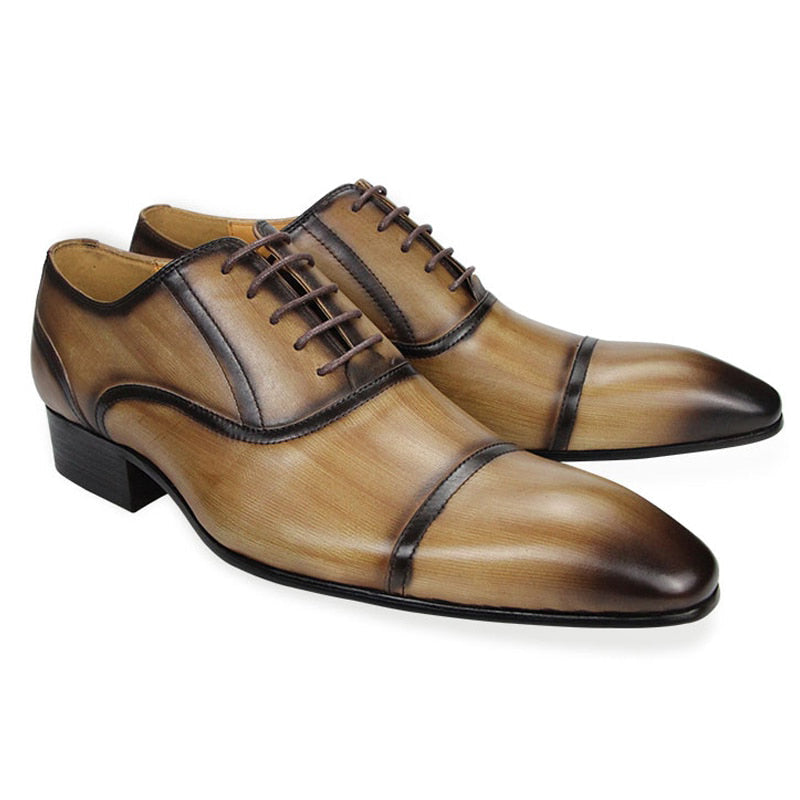 Funki Findz | Shoes | Men's Leather Luxury Custom Dress Shoes