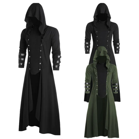 Funki Findz | Jackets | Women's Men Hooded Long Gothic Coat