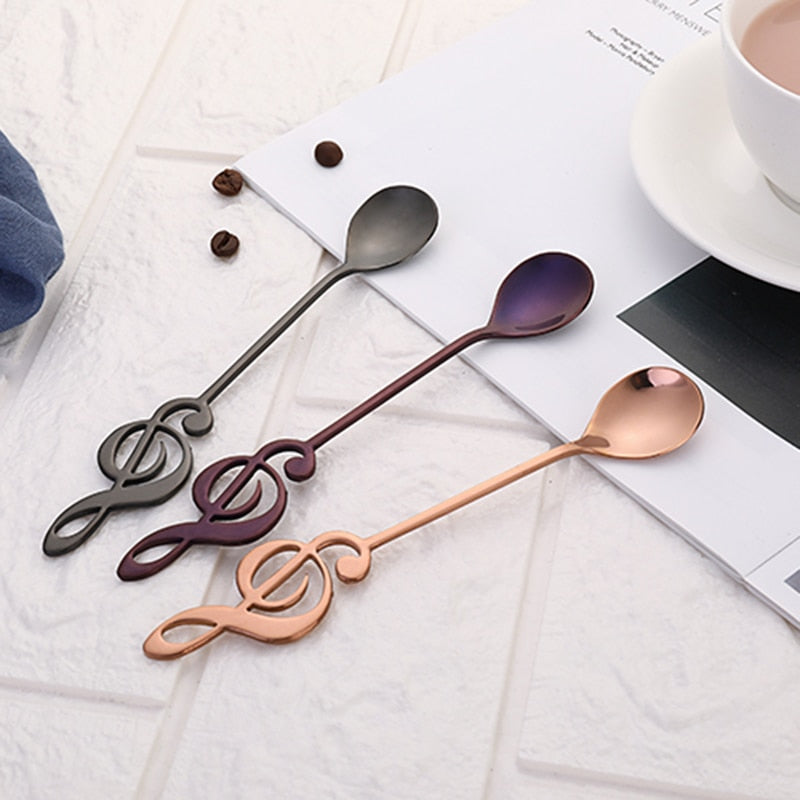 Funki Findz | Spoons | Musical Note Coffee Spoons | 1/3/5/10 Pcs