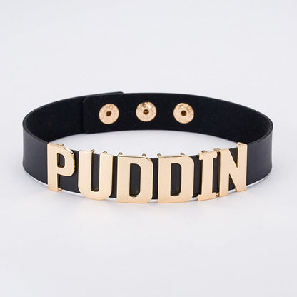 Funki Findz | Necklaces | Unisex Gothc Puddin Choker Necklace