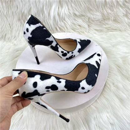 Funki Findz | Shoes | Women's High Animal Print Stilettos | Flock