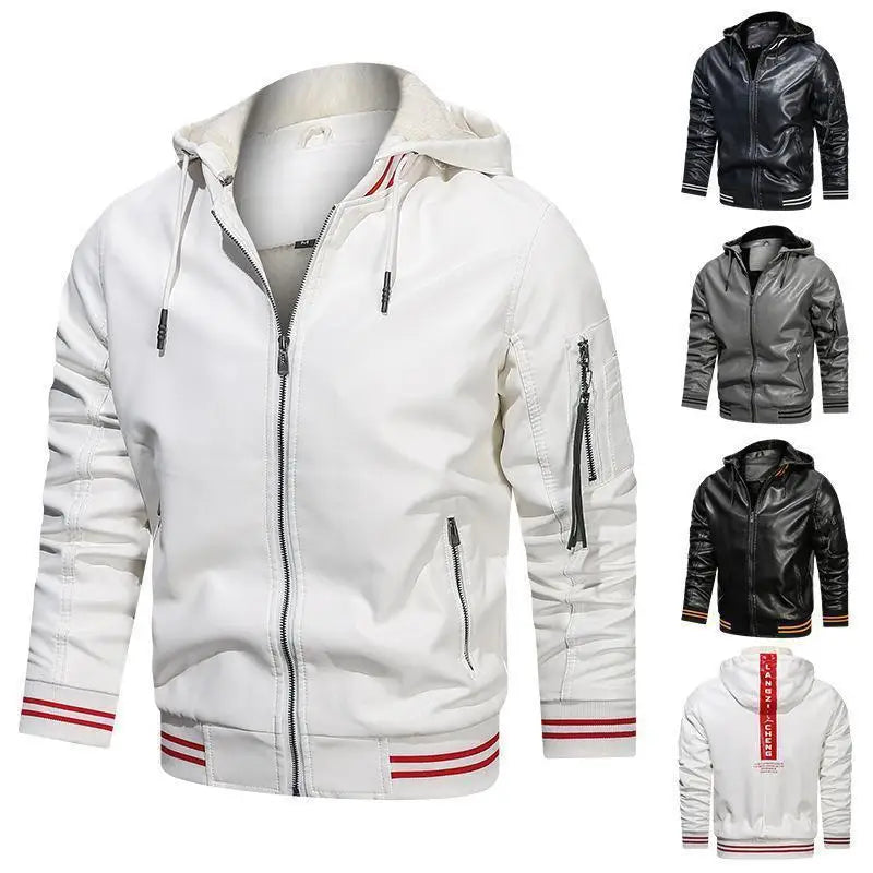 Funki Findz | Jackets | Men's Hooded Windbreak Bomber Jacket