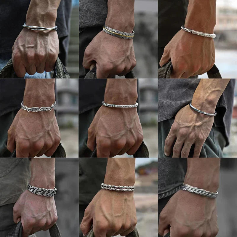Funki Findz | Bracelets | Men's Retro Nordic Style Bracelet
