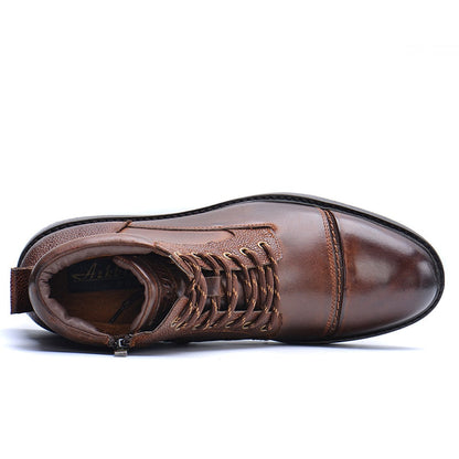 Funki Findz | Boots | Men's High Quality Leather Ankle Boots