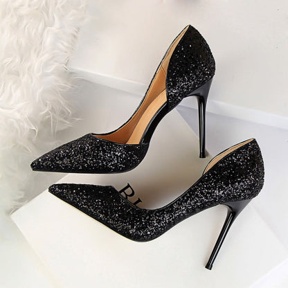 Funki Findz | Shoes | Women's Elegant Glitter Wedding Shoes