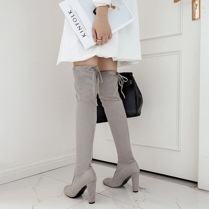Funki Findz | Boots | Women's Over-the-Knee High Chelsea Boot