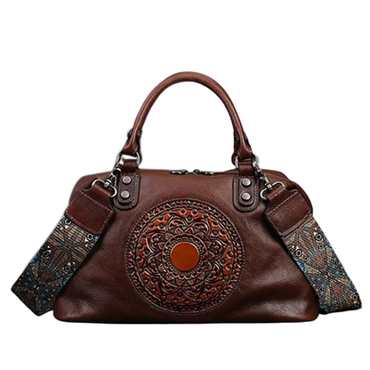 Funki Findz | Bags | Handbags | Women's Boho Leather Tote Bag