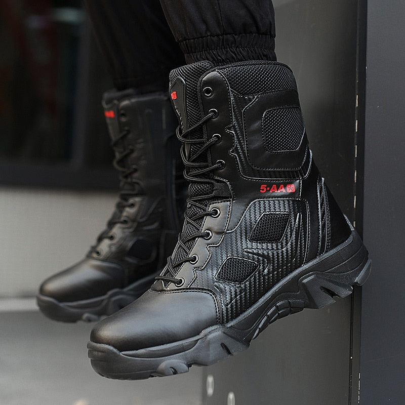 Funki Findz | Boots | Men's Tough Lace Up Hiking Desert Boots