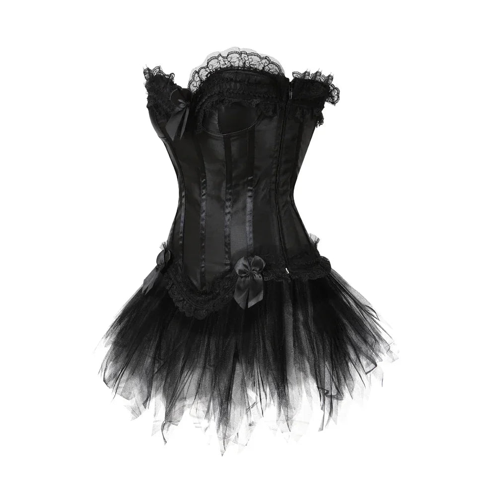 Funki Findz | Dresses | Women's Victorian Lace Corset Dresses