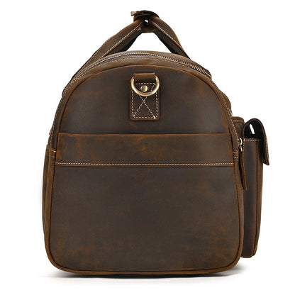 Funki Findz | Bags | Travel Bags | Men's Leather Overnight Bag