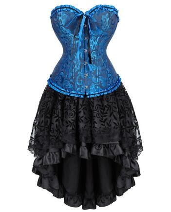 Funki Findz | Dresses | Women's Victorian Gothic Corset Skirt Set