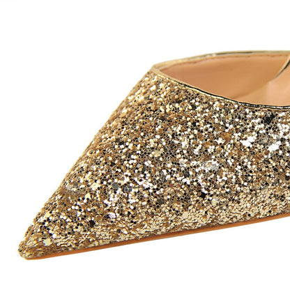 Funki Findz | Shoes | Women's Elegant Glitter Wedding Shoes