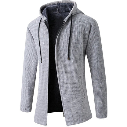 Funki Findz | Jackets | Men's Cashmere Zip Up Hooded Sweater