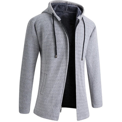 Funki Findz | Jackets | Men's Cashmere Zip Up Hooded Sweater