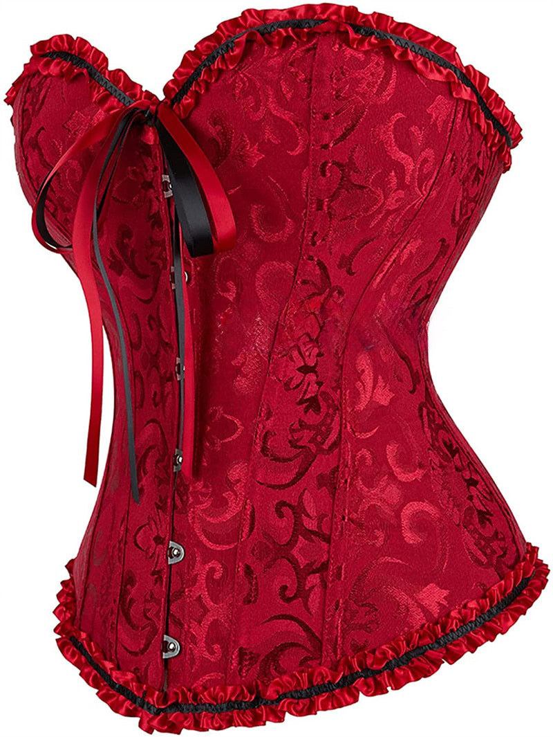 Funki Findz | Lingerie | Women's Pretty Overbust Corset | Bustier